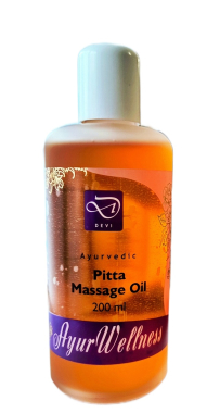 Flasche-Pitta-Masseöl-Marke-Devi